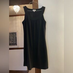 LOFT Black Sleeveless Dress
